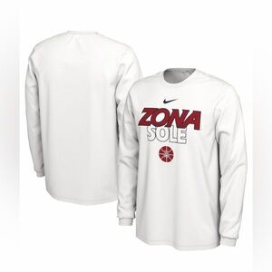 Nike Arizona White Long-Sleeve Crew “ZONA SOLE”